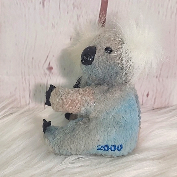 Y2K 2000 Avon Koala Plush Stuffed Animal Keychain Collectible Purse Charm 4 Inch - Picture 13 of 16